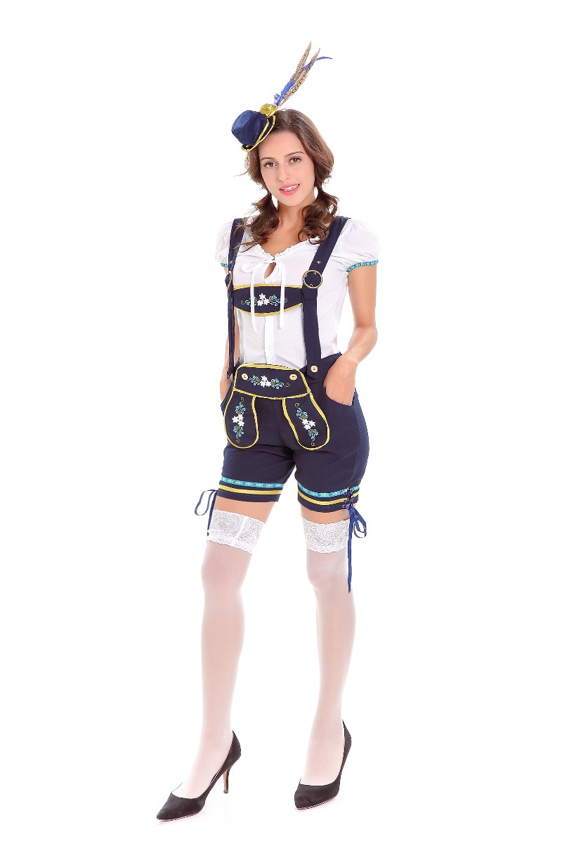 F1784 Womens Oktoberfest Lederhosen Costume